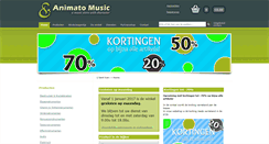 Desktop Screenshot of animatomusic.eu